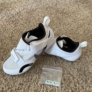 Nike White Superrep Cycling Shoes, Size 8.5 EUC